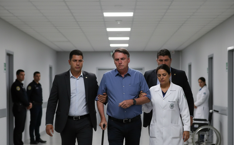 Defesa de Bolsonaro volta a pedir prisão domiciliar ao STF após queda