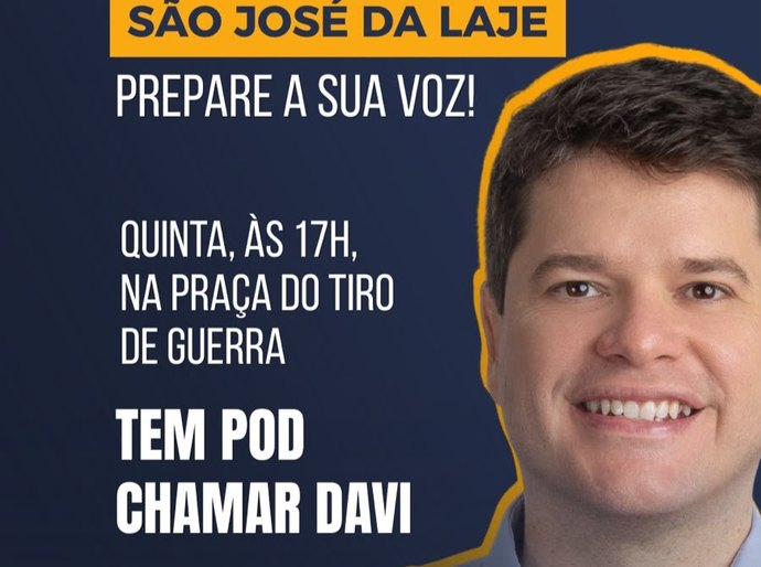 Em São José da Laje, Davi Davino defende qualificação profissional