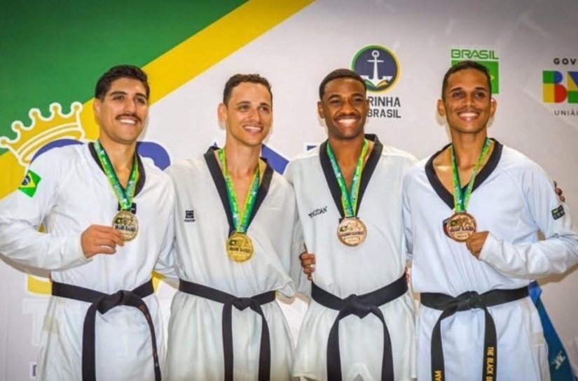 Com apoio da Secretaria de Esportes, atletas do taekwondo e da paraesgrima se destacam em competições