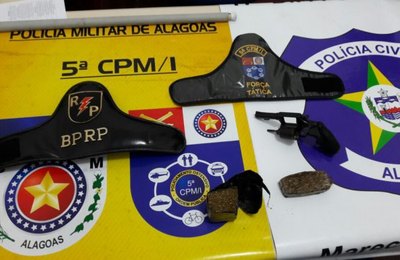 Forças policiais prendem tês e cumprem mandados em Marechal Deodoro