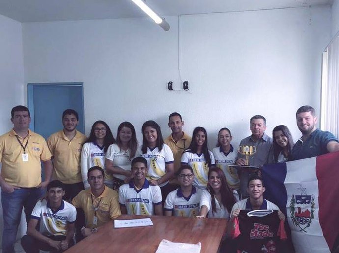 Equipes de robótica são recebidas pelo prefeito Zé do Pedrinho em Atalaia