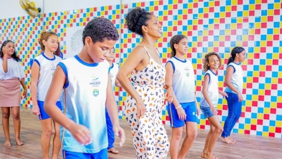 Maceió integra música, teatro e dança à educação em tempo integral desde 2023