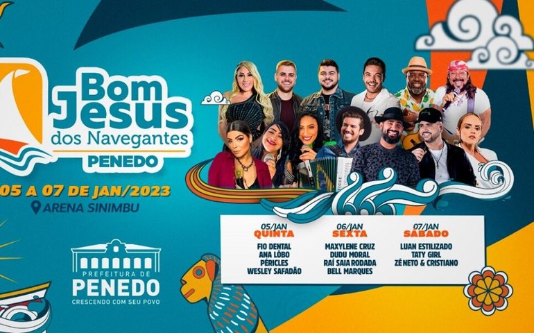 Confira aqui a programação artística do Bom Jesus 2023 de Penedo