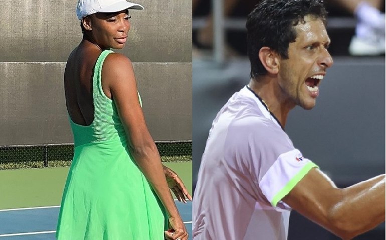 Venus Williams e Marcelo Melo caem na primeira rodada em torneio na Holanda