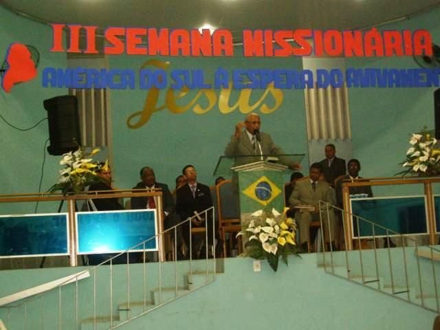 Abertura da Semana Missionária de Bebedouro