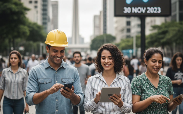 Desemprego atinge menor nível histórico e renda dos trabalhadores cresce em novembro