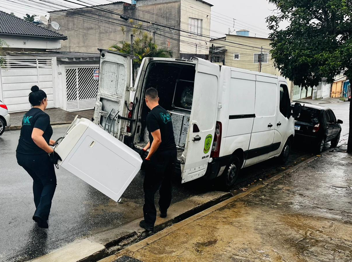 Coleta domiciliar gratuita de eletrodomésticos sem uso atende todos os municípios do Brasil