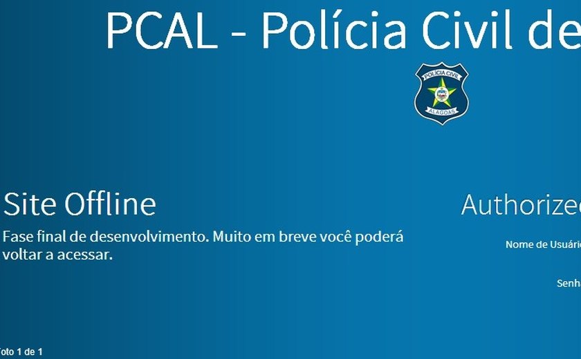 Site da Polícia Civil fica fora do ar por 2 meses após ter sido hackeado