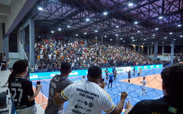 Arapiraca sediará a final do Campeonato Brasileiro de Futsal entre Traipu e Atlético Piauiense
