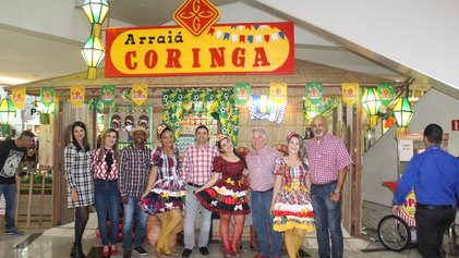 Arraía Coringa no Maceió Shopping
