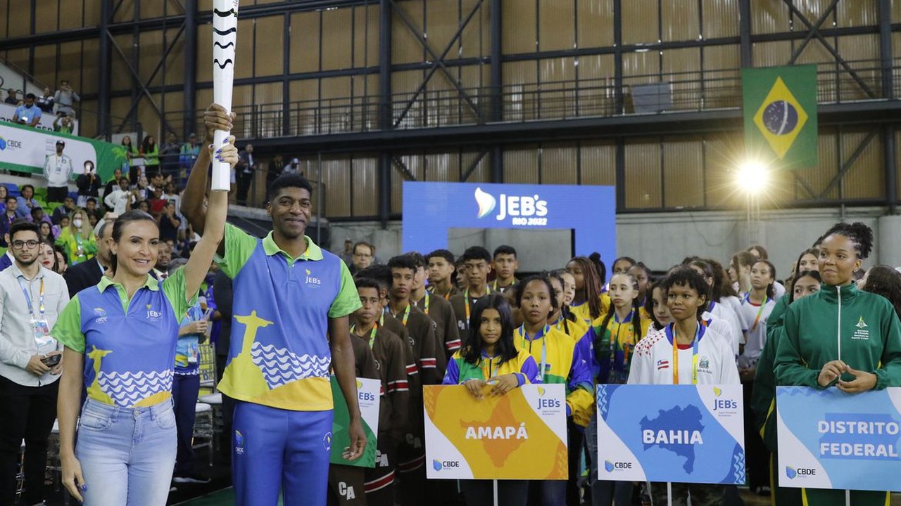 Cinco mil estudantes participam dos Jogos Escolares Brasileiros