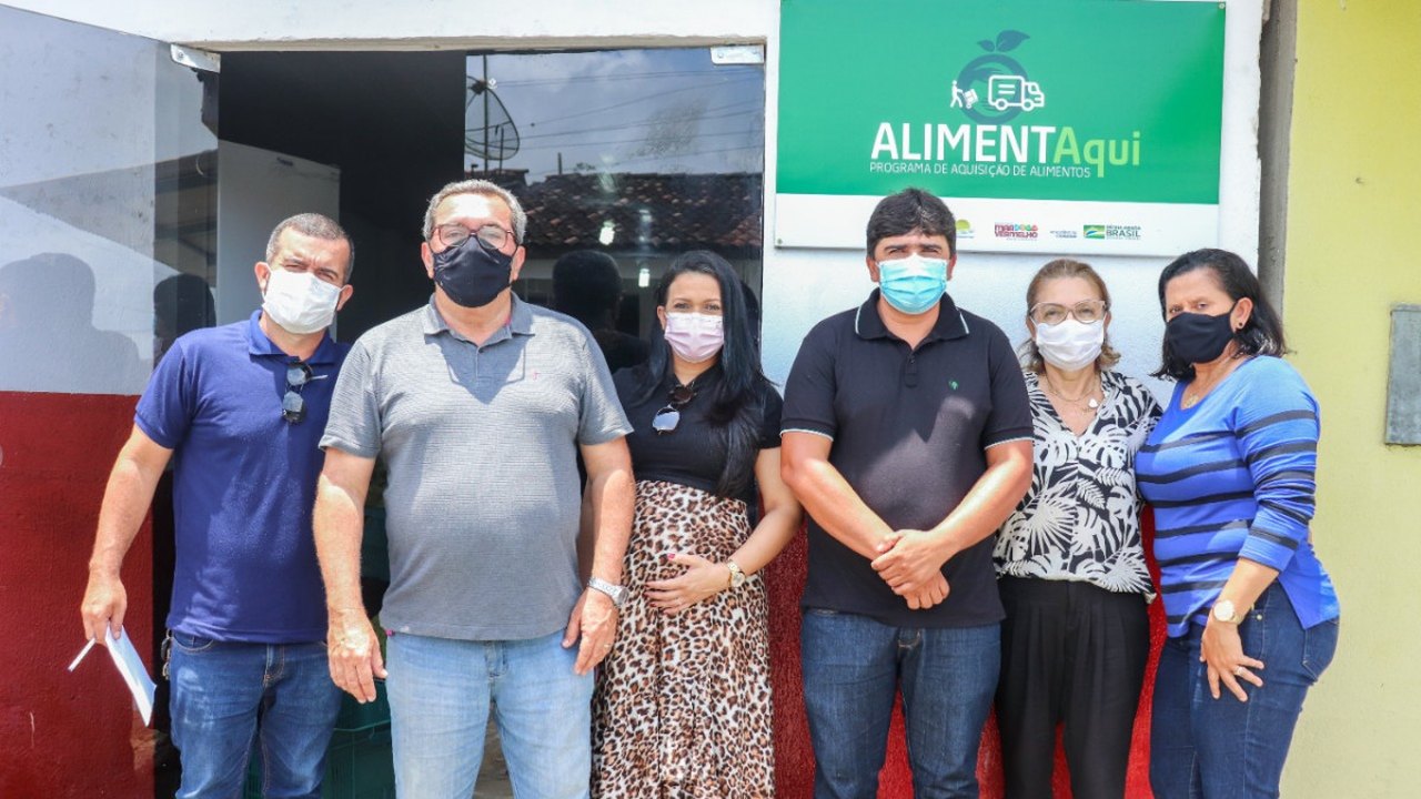 Emater inaugura Central do PAA em Mar Vermelho com a entrega de duas toneladas de alimentos