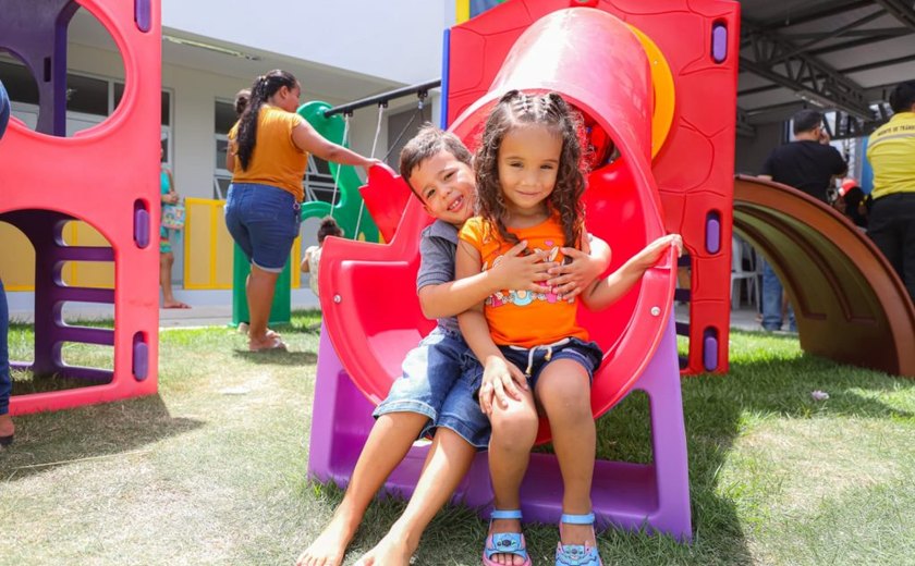 Arapiraca amplia em 90% o número de vagas em creches nos últimos quatro anos