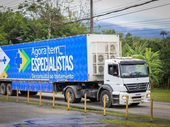 Ministério da Saúde lança em São Miguel dos Campos carreta de exames de imagem para diagnóstico precoce de doenças