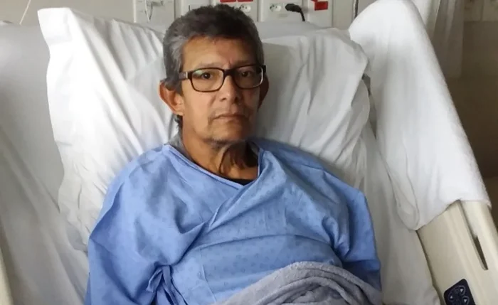 Geraldo Vaz Junior recebeu transplante de fígado com câncer Geraldo Vaz Junior recebeu transplante de fígado com câncer