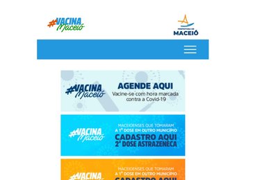 Maceioenses que tomaram 1ª dose em outro município devem se cadastrar para concluir imunização