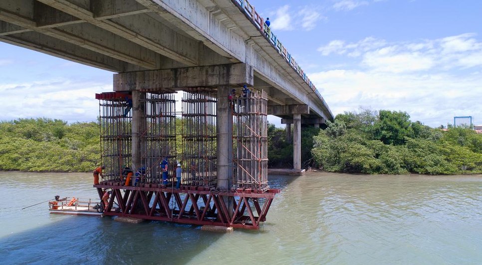 Ponte Pirambu Barra / Foto: Ascom/Sedurbs