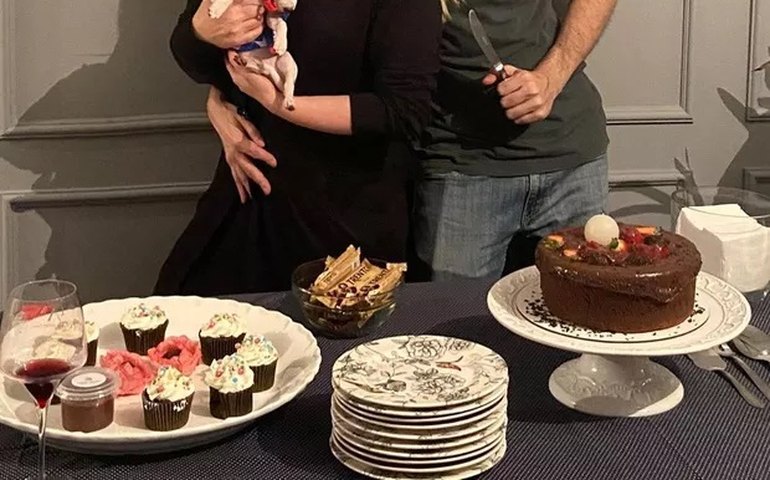 Luciana Vendramini compartilha foto no aniversário do namorado: &#8216;Meu tudo&#8217;