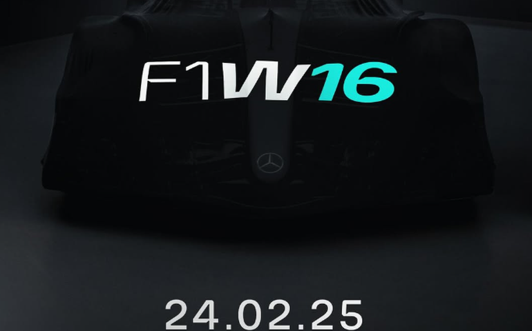 Com Russell e Antonelli como pilotos, Mercedes divulga data de lançamento do carro de 2025