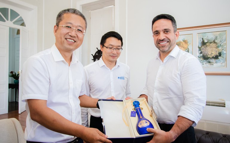 Governador Paulo Dantas se reúne com novo presidente da ZTT do Brasil