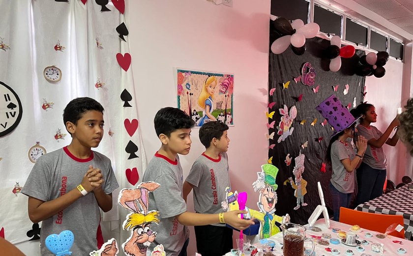 Alunos se aventuram em obras literárias durante o Festival Sesi de Arte e Cultura