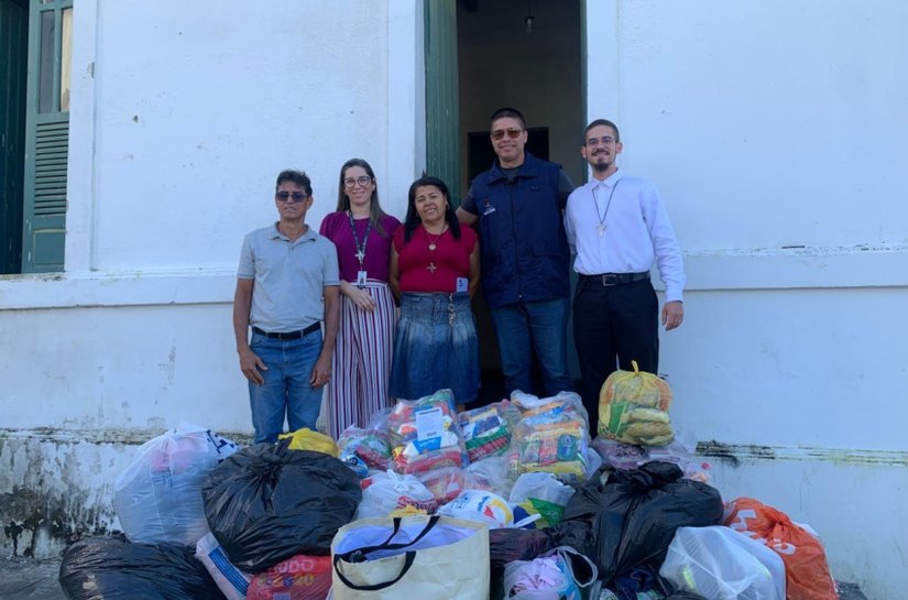 Semesp entrega mais de 80 cestas básicas a instituições sociais de Maceió