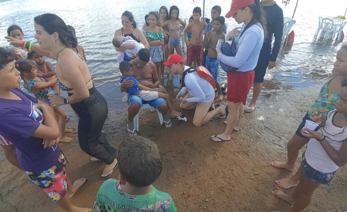 No penúltimo ataque uma criança também foi mordida