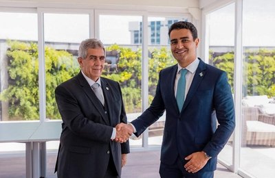 Prefeito de Maceió, JHC, prestigia posse do desembargador Orlando Rocha