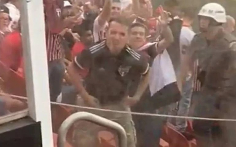 São-paulino acusado de racismo diz que imitou Hulk; torcedor do Flu vai à Justiça