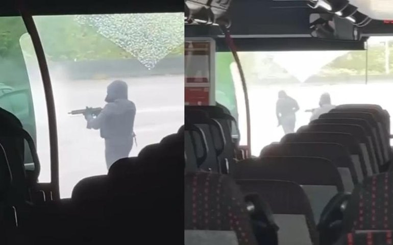 Vídeo: Preso foge após ataque a furgão penitenciário na França; dois policiais morreram