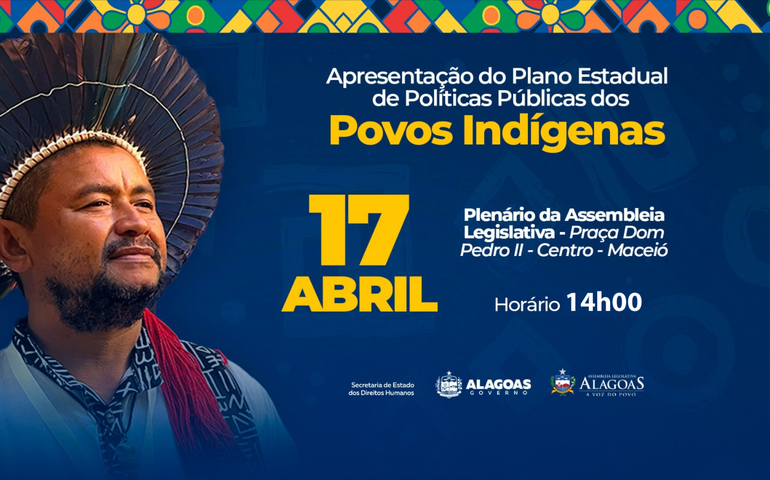 Plano Estadual de Políticas Públicas dos Povos Originários será apresentado na Assembleia Legislativa