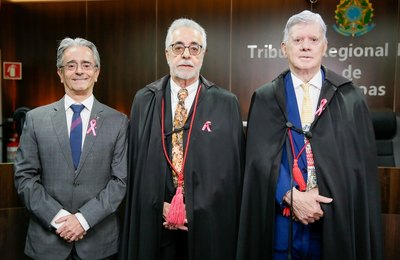 Fábio Bittencourt prestigia posse do novo presidente do TRE/AL