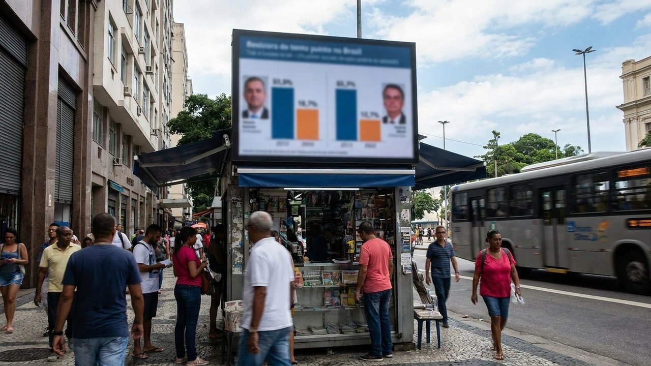 Pesquisa Quaest no RJ aponta 49% para Paes e 40% para Ruas