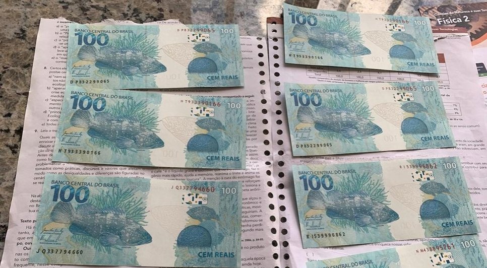 Mulher é presa com cédulas falsas no valor de R$ 2 mil em Sergipe