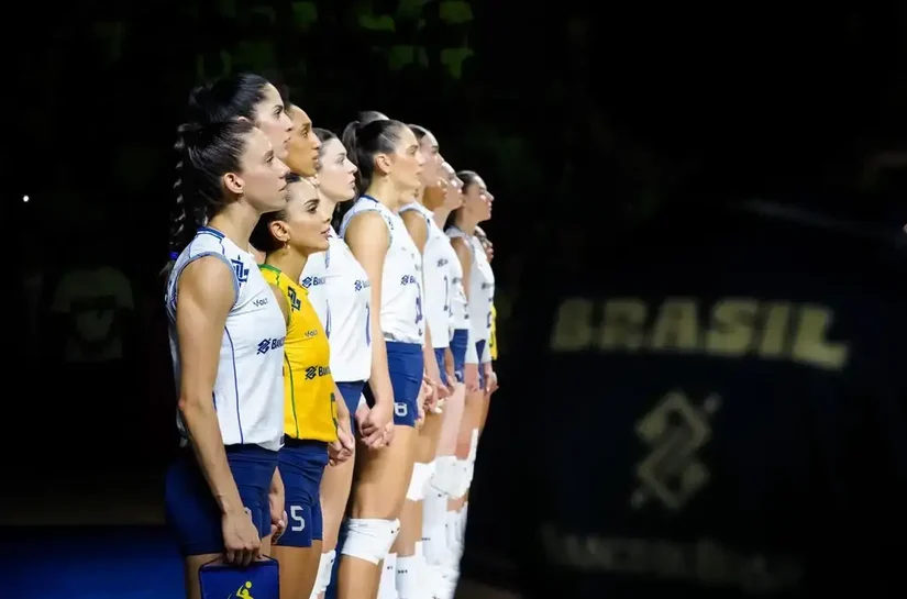 Brasil perde por 3 a 0 para Tailândia na Liga das Nações de Vôlei