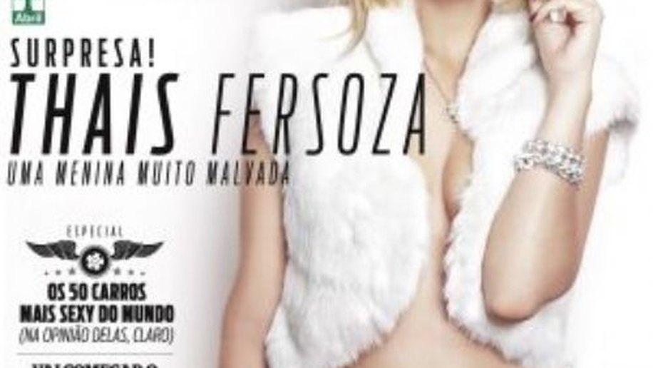 Revista 'VIP' divulga capa com a atriz Thais Fersoza