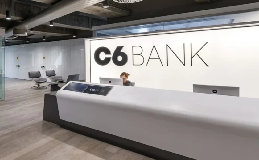 C6 Bank tem lucro de R$ 1,049 bi no 1º semestre e prevê ganho recorde para 2025