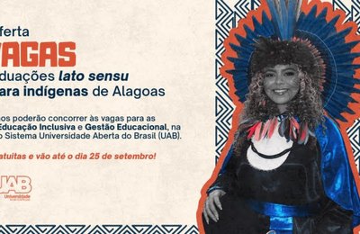 Uneal oferta 220 vagas de pós-graduações exclusivas para indígenas de Alagoas