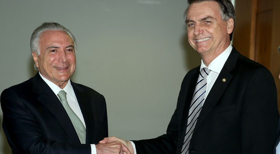 Temer e Bolsonaro / Foto: Wilson Dias/Agência Brasil