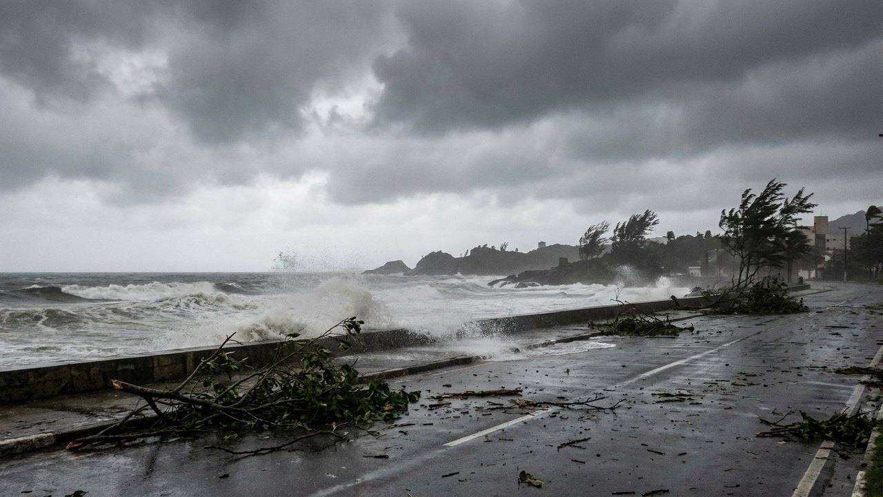 Novo ciclone extratropical deve se formar perto do Brasil e causar mais temporais no Sudeste