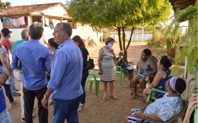 Palmeira: Doutora Sônia Beltrão e candidatos a vereador do Patriota visitam Sítios Anum Velho e Anum Novo