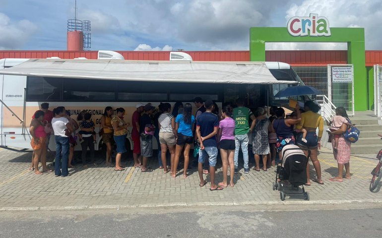 Ação itinerante do TRE/AL beneficia população de Rio Largo