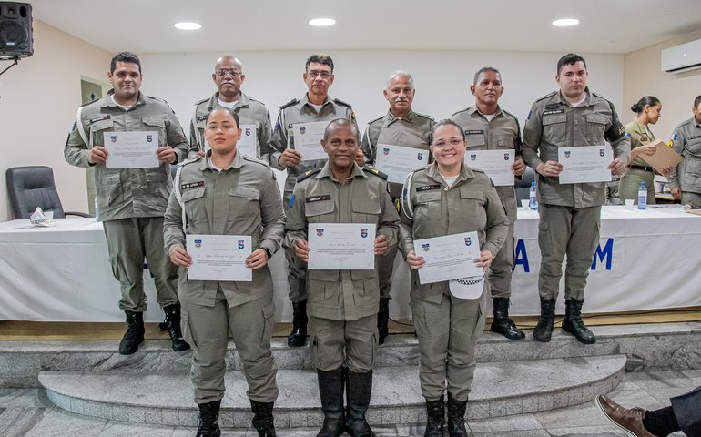 Batalhão de Trânsito da PM comemora 54 anos com homenagens a veteranos
