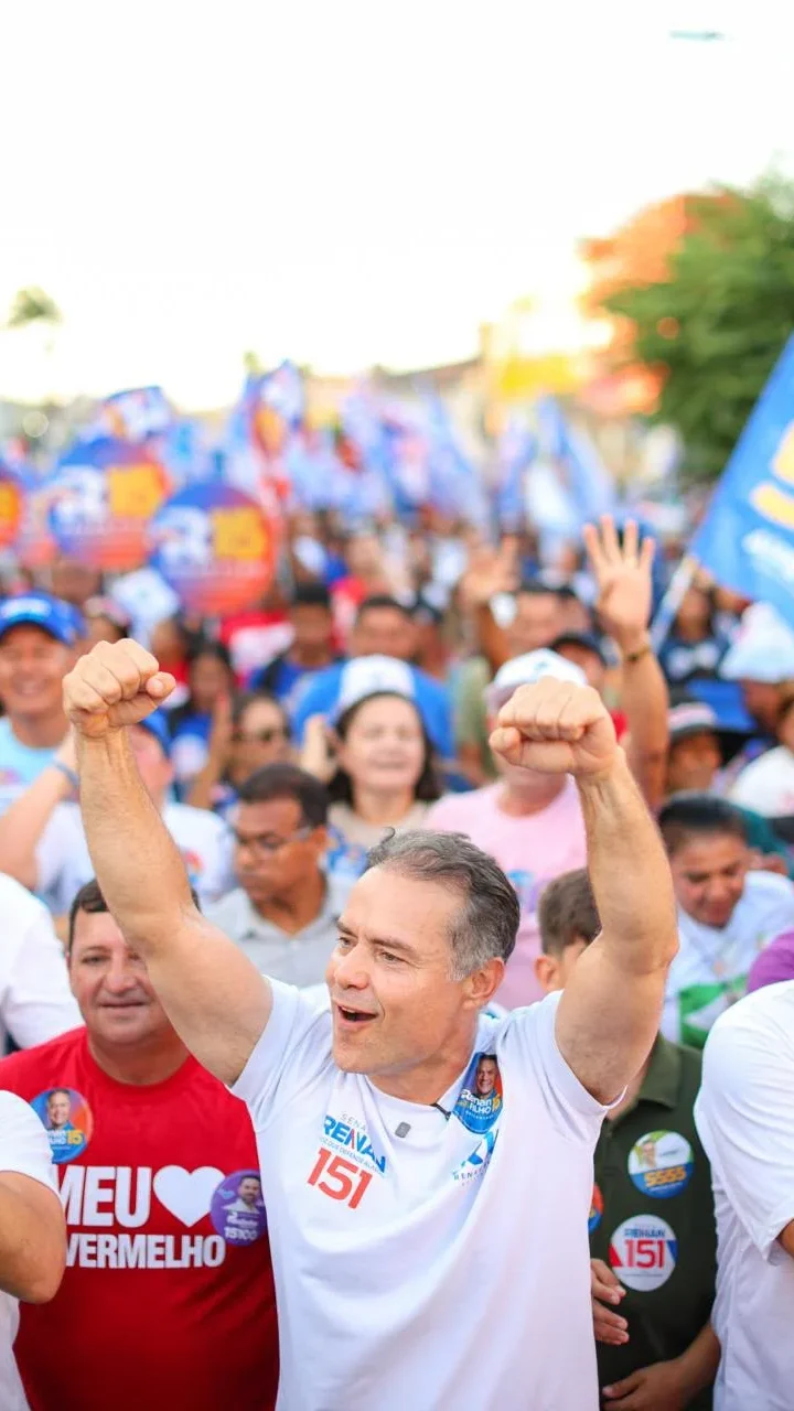 Pesquisas nacionais ampliam favoritismo de Renan Filho