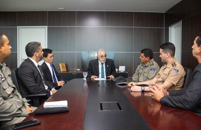 TRE-AL discute segurança para as Eleições com polícias militar e civil