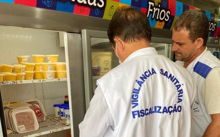 Vigilância Sanitária já apreendeu 35 toneladas de alimentos impróprios para consumo desde 2025