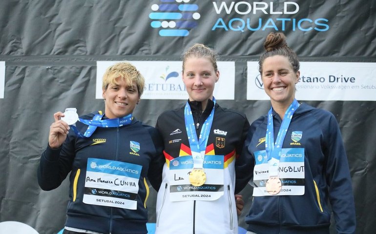 Brasil leva prata e bronze em etapa da Copa do Mundo