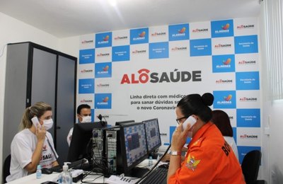 Alô Saúde já esclareceu dúvidas sobre Covid-19 a mais de 9.600 usuários