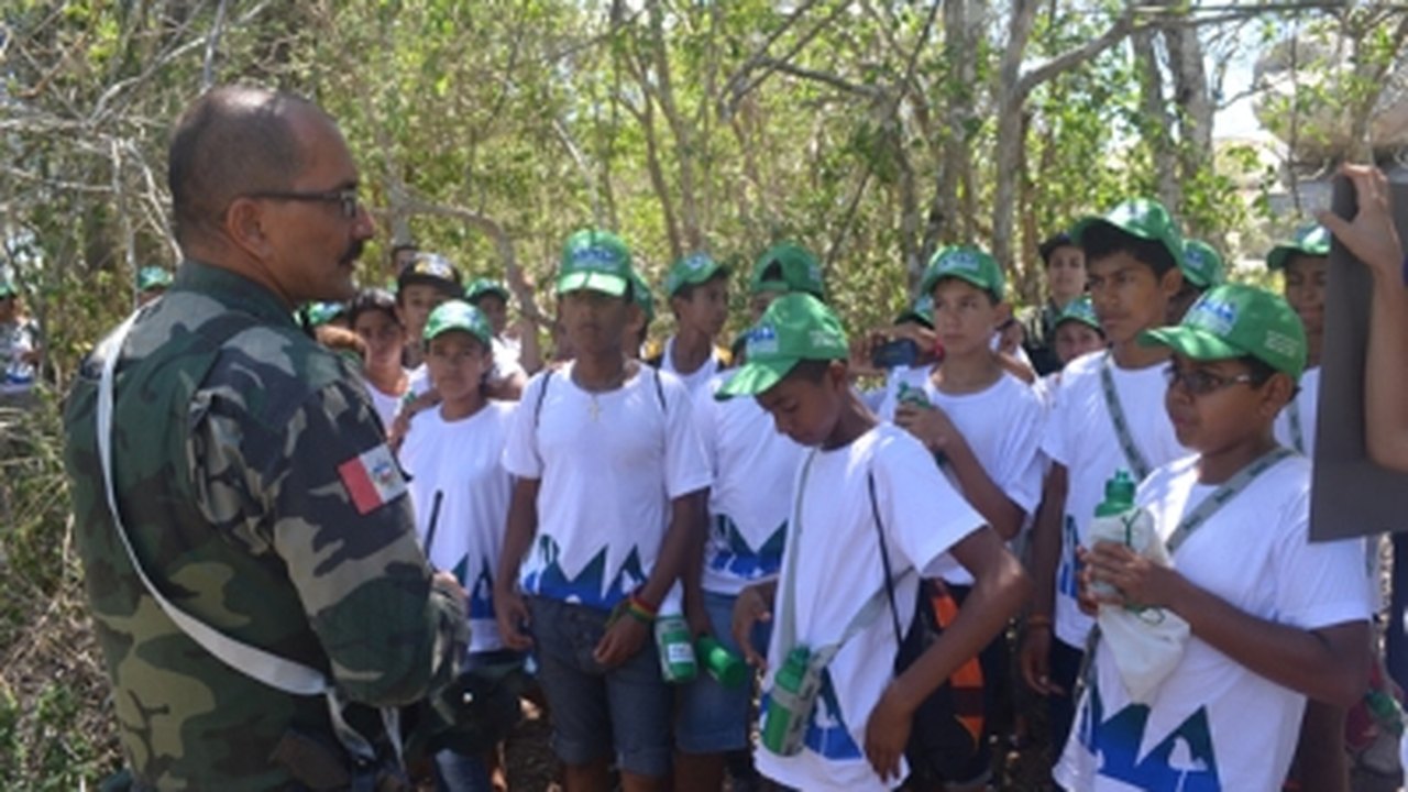 Batalhão Ambiental participa de evento ecológico no sertão alagoano