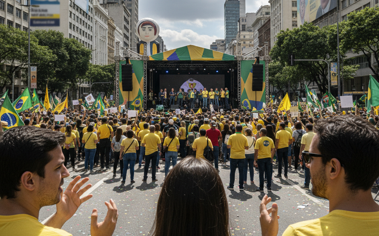 Direita se divide sobre ataques ao STF em ato na Paulista no domingo